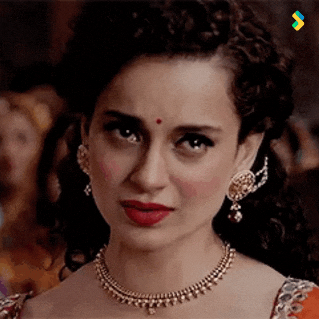 Sad Kangana Ranaut GIF by Bombay Softwares by bombaysoftwares