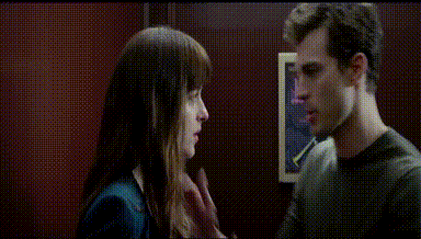 Giphy - fifty shades of grey kiss GIF