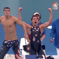 Gold Medal Swimming GIF by Team USA