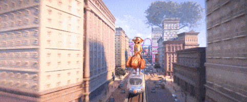 walt disney reaction gif GIF by Disney Zootopia