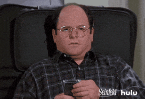 george costanza massage chair GIF by HULU
