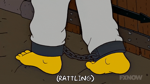 Giphy - Episode 11 Dungeon GIF by The Simpsons