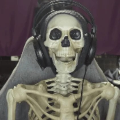 Skeleton Dying GIF