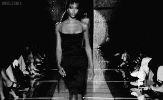 Naomi Campbell Hair GIF