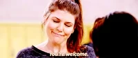 Awkward You'Re Welcome GIF