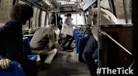 Crash Bus GIF by The Tick