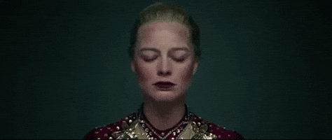 sad margot robbie GIF by Alex Bedder