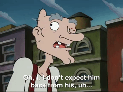 hey arnold nicksplat GIF