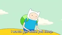 Adventure Time Sleep GIF