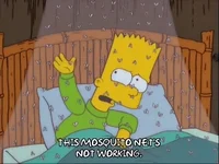 Bart Simpson Mosquitoes GIF