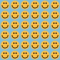 Yellow And Blue Smile GIF by palerlotus