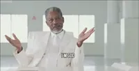 Morgan Freeman I'M God GIF
