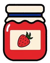 Breakfast Jam Sticker by Konsumgöttinnen