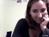 Girl Smile GIF