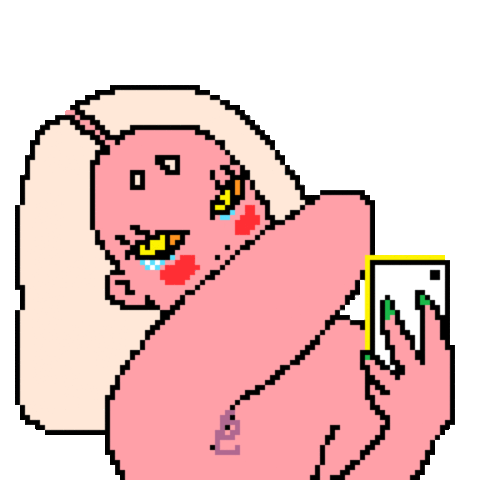 pixel selfie Sticker by Norka Ivanov