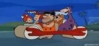 The Flintstones Dino GIF