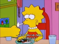 Lisa Simpson Smoking GIF