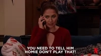 Warning Kimmy Schmidt GIF by Unbreakable Kimmy Schmidt