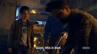 Scared Season 1 GIF by Ash vs Evil Dead