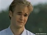 Sad James Van Der Beek GIF