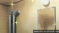 Bathroom Nana GIF