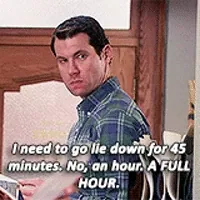 I Need To Lie Down Parks And Recreation GIF