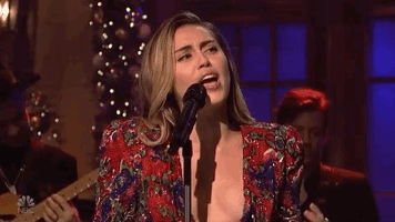 miley cyrus snl GIF by Saturday Night Live