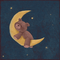 Good Night Stars GIF by Marianna