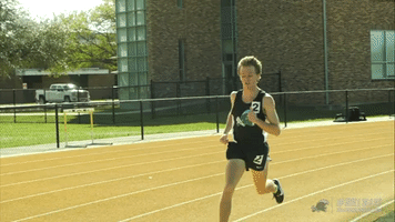 track & field wave GIF by GreenWave