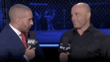 Excited Joe Rogan GIF by UFC