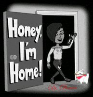 i am so happy to be home my house GIF by Dr. Donna Thomas Rodgers