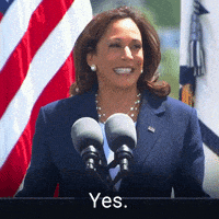 Happy Kamala Harris GIF by The Democrats