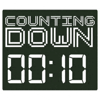 Counting Down Times Up GIF by SportsManias
