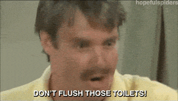 Tim And Eric Dont Flush Those Toilets GIF