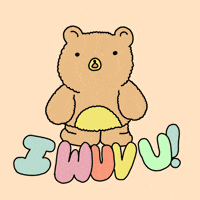 I Wuv You GIF by GIPHY Studios 2021