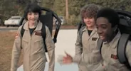 stranger things hug GIF via www.netflix.com