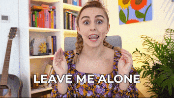 Go Away No GIF by HannahWitton
