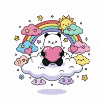 I Love You Heart GIF by Kanpai Pandas