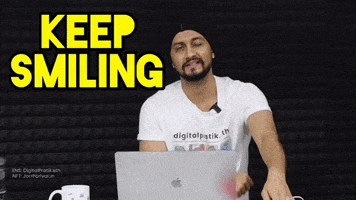 Keep On Keeping On Smile GIF by Digital Pratik