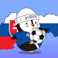 World Cup Football GIF by Pudgy Penguins
