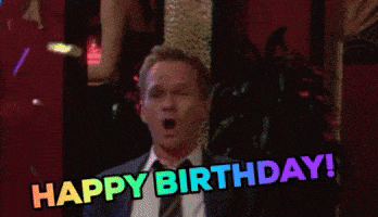 Happy Birthday Reaction GIF