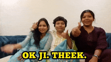 Girl Friends Thumbs Up GIF