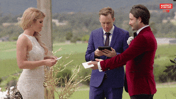 Channel 9 Reaction GIF by Married At First Sight