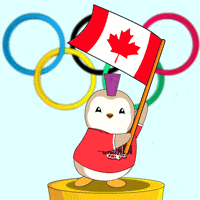 Canadian Flag GIF by Pudgy Penguins