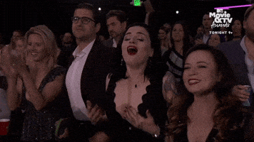 mtv awards chest clutch GIF by MTV Movie & TV Awards