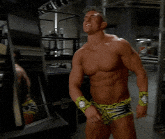 flexing feeling myself GIF by WWE