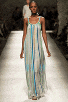 milan fashion week rainbow GIF by fashgif