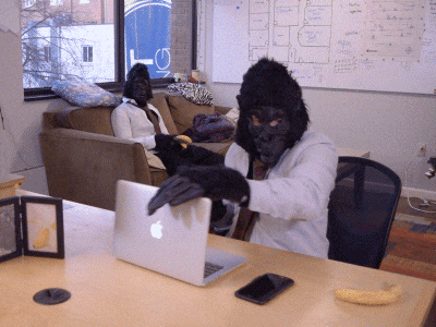 Giphy - Bored Monkey Business GIF by XRay.Tech