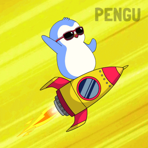 Giphy - Lets Go Dancing GIF by Pudgy Penguins