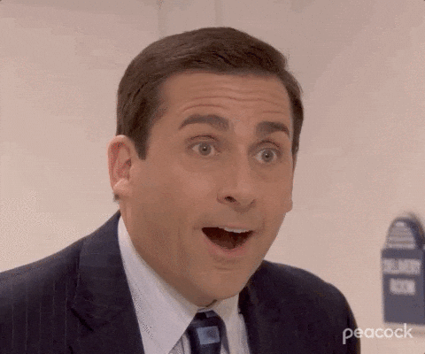 Giphy - Season 6 Omg GIF by The Office